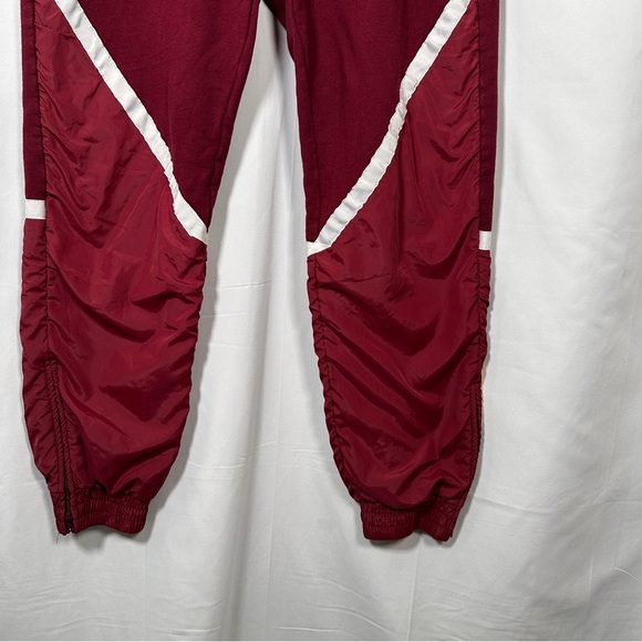 KITH Jackson Pant nylon overlay joggers Landmarks Collection Large burgundy - Picture 7 of 15
